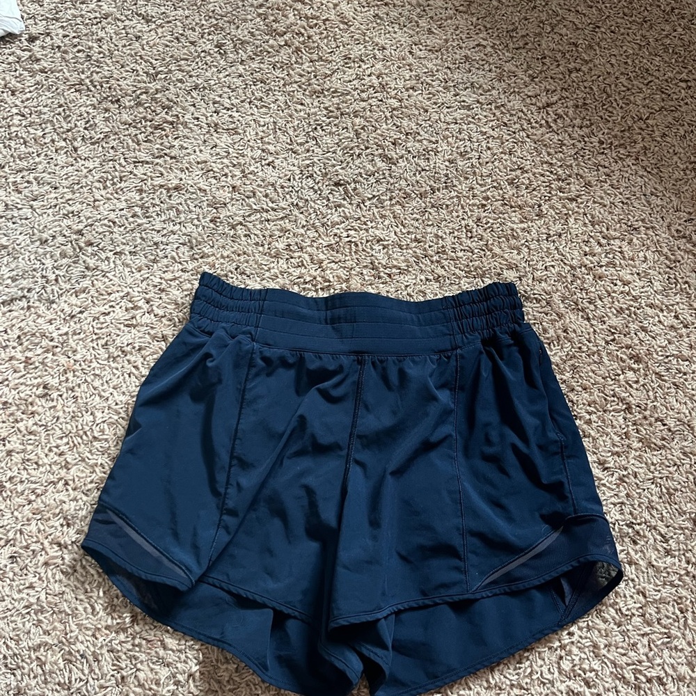 Lululemon Athletica Navy Blue Shorts